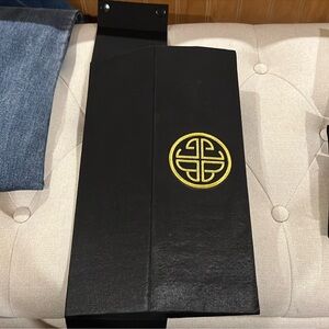 BuDhaGirl collapsible Black Box with Gold Symbol